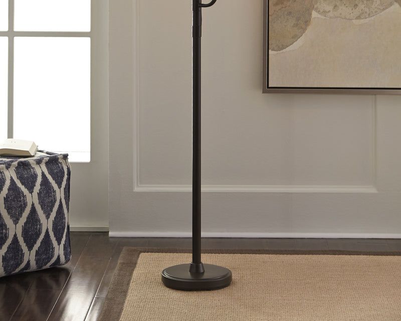 Jaak Bronze Finish Floor Lamp