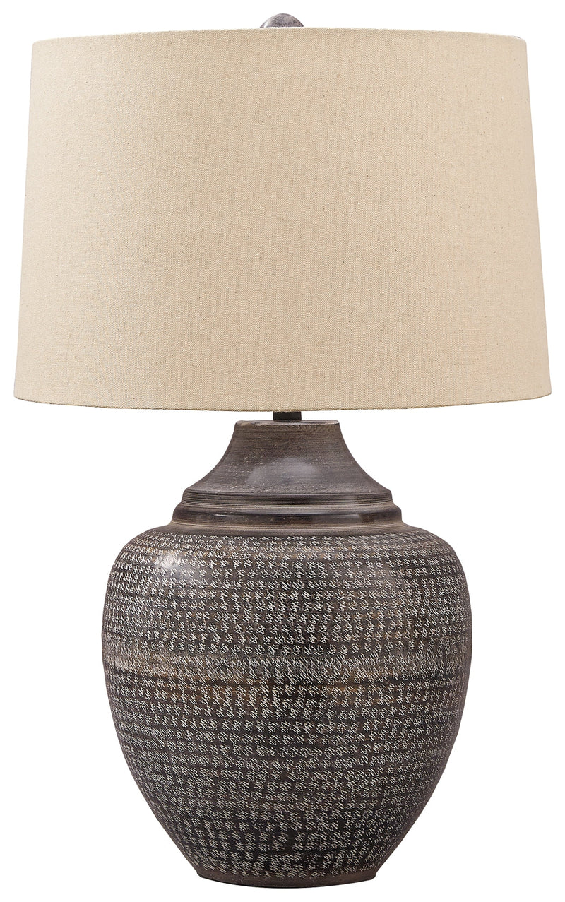 Olinger Brown Table Lamp