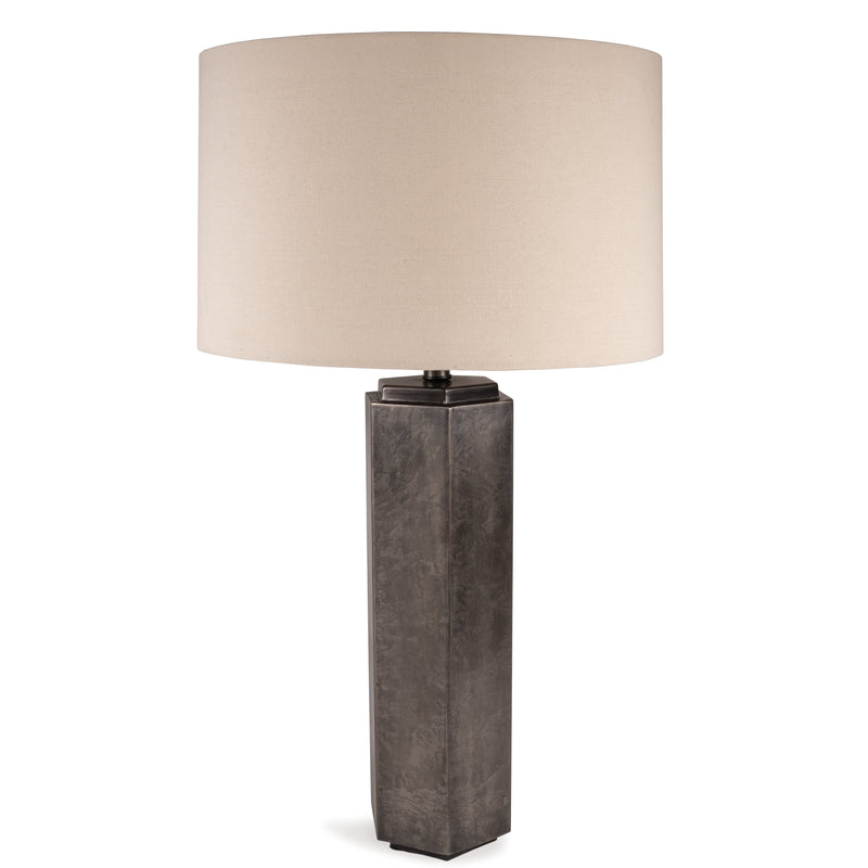 Dirkton Antique Pewter Finish Table Lamp