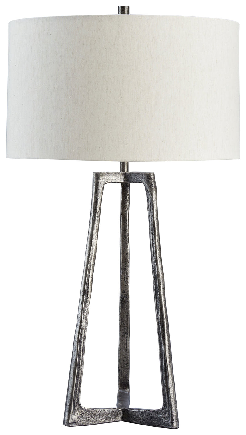 Ryandale Antique Pewter Finish Table Lamp