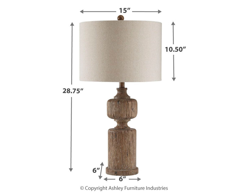 Madelief Brown Table Lamp