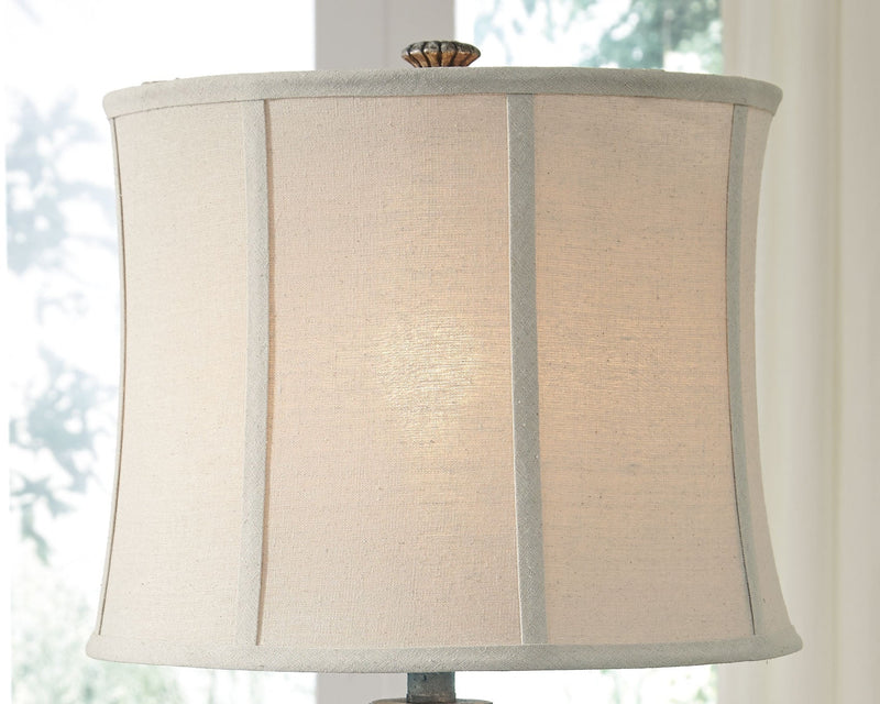 Alinae Antique Gray Table Lamp