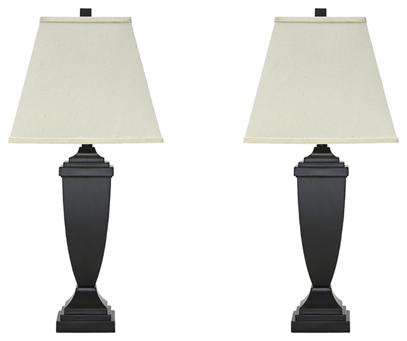 Amerigin Bronze Finish Table Lamp (Set of 2)