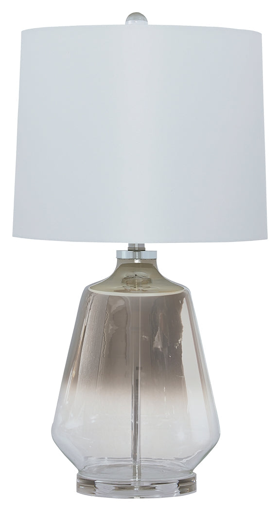 Jaslyn Silver Finish Table Lamp