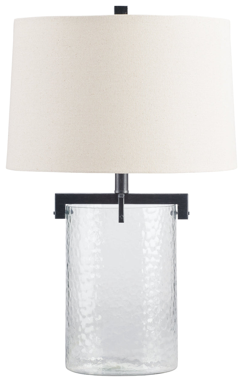 Fentonley Clear Antique Black Table Lamp