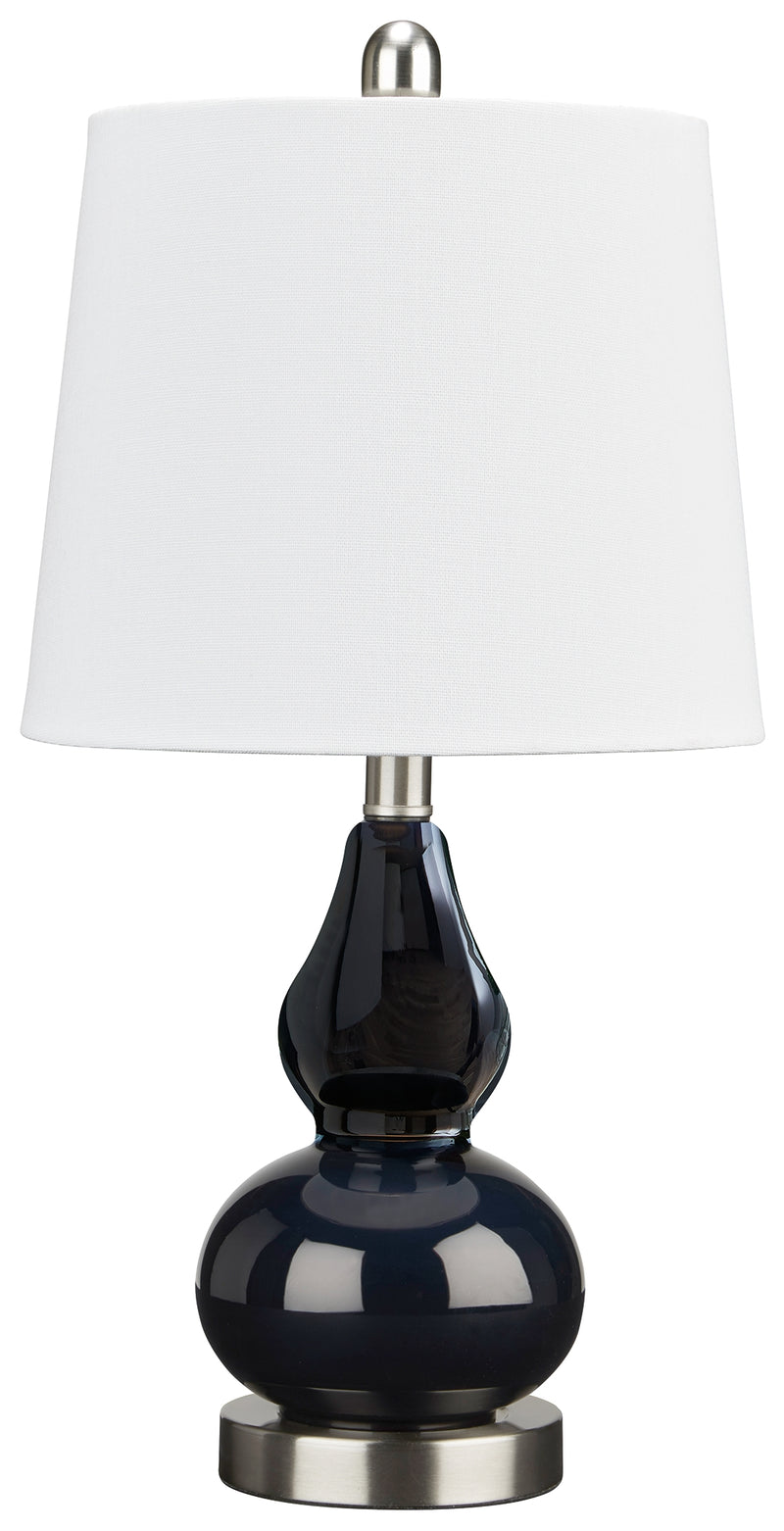 Makana Navy Table Lamp