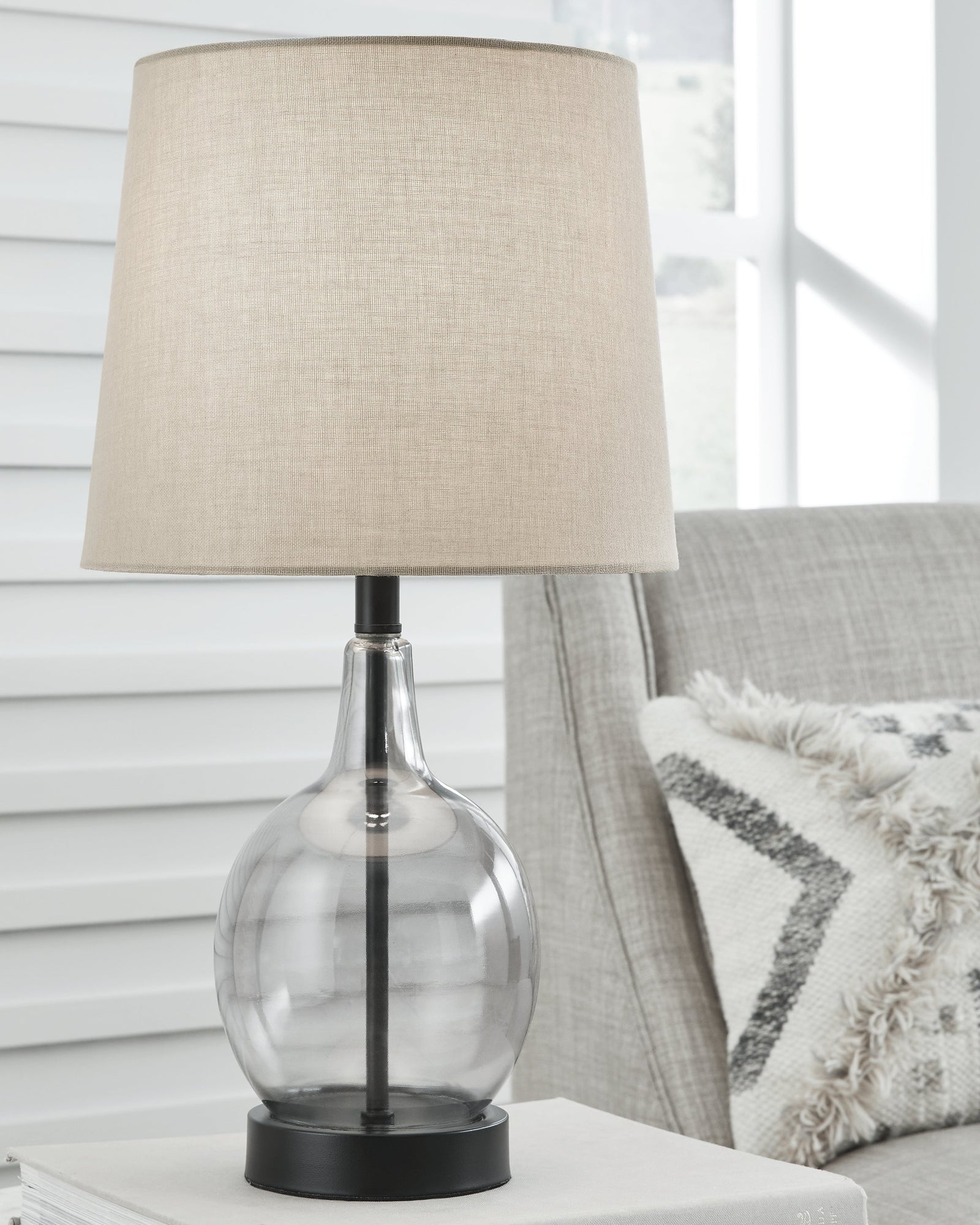 Arlomore Gray Table Lamp