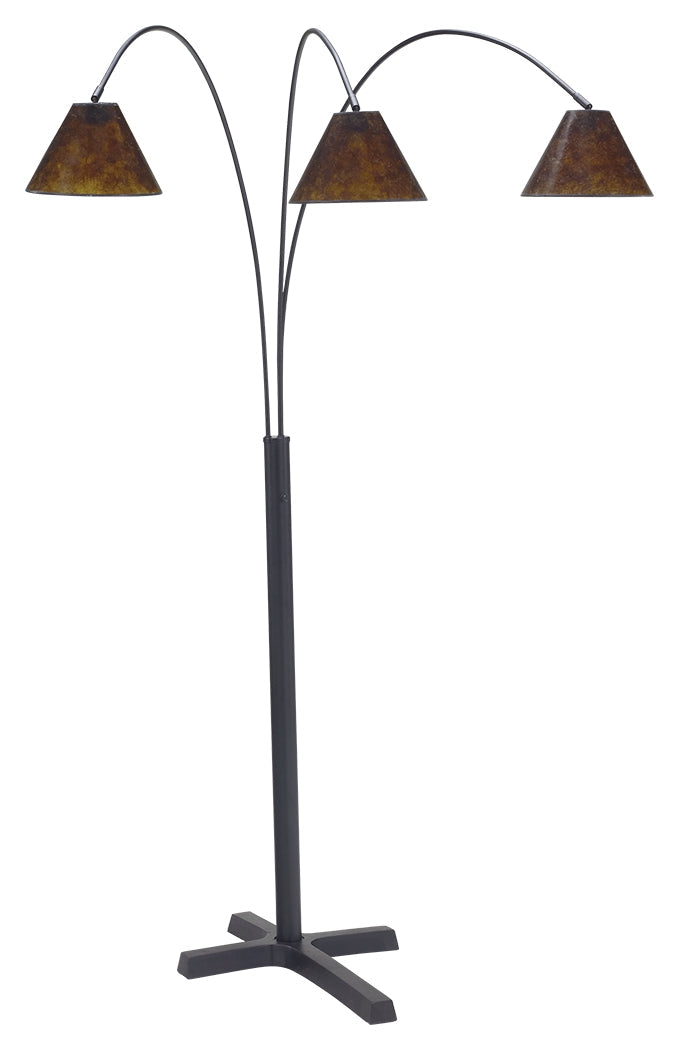 Sharde Black Floor Lamp