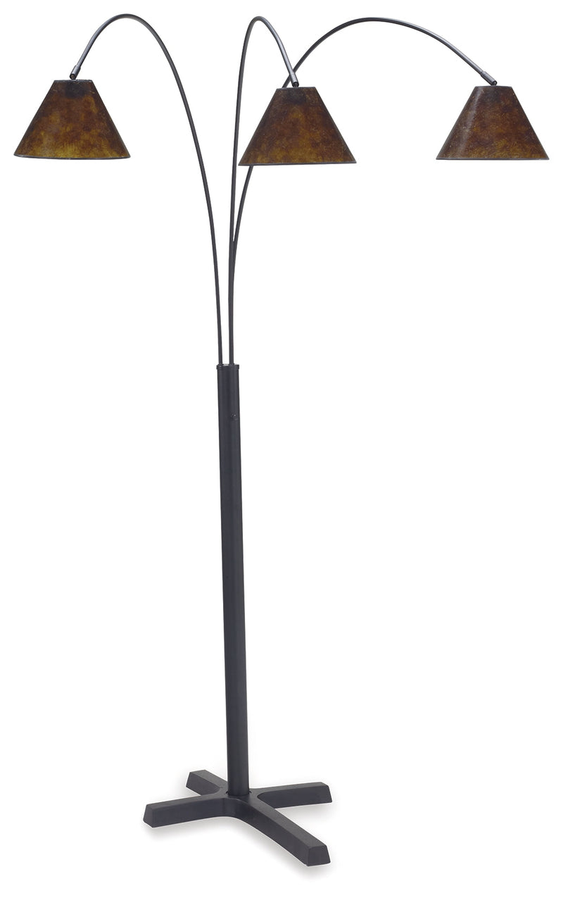 Sharde Black Floor Lamp