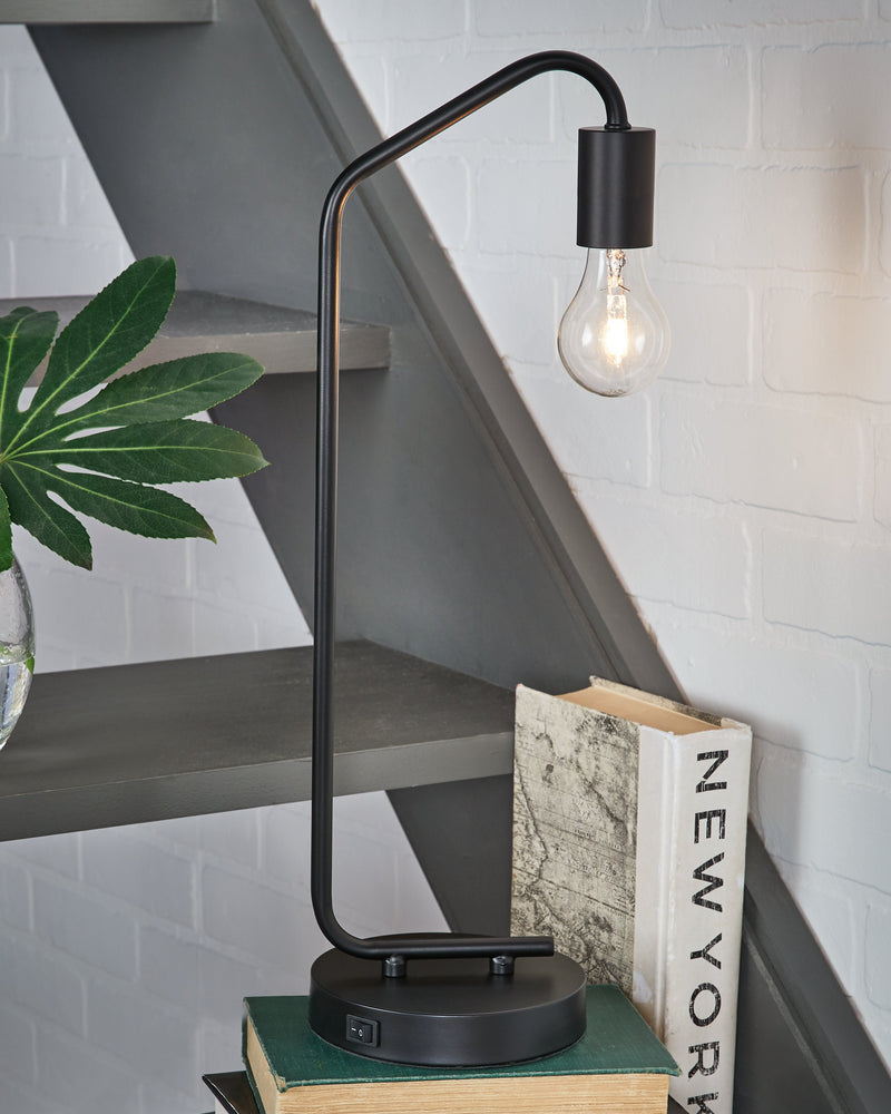 Covybend Black Desk Lamp