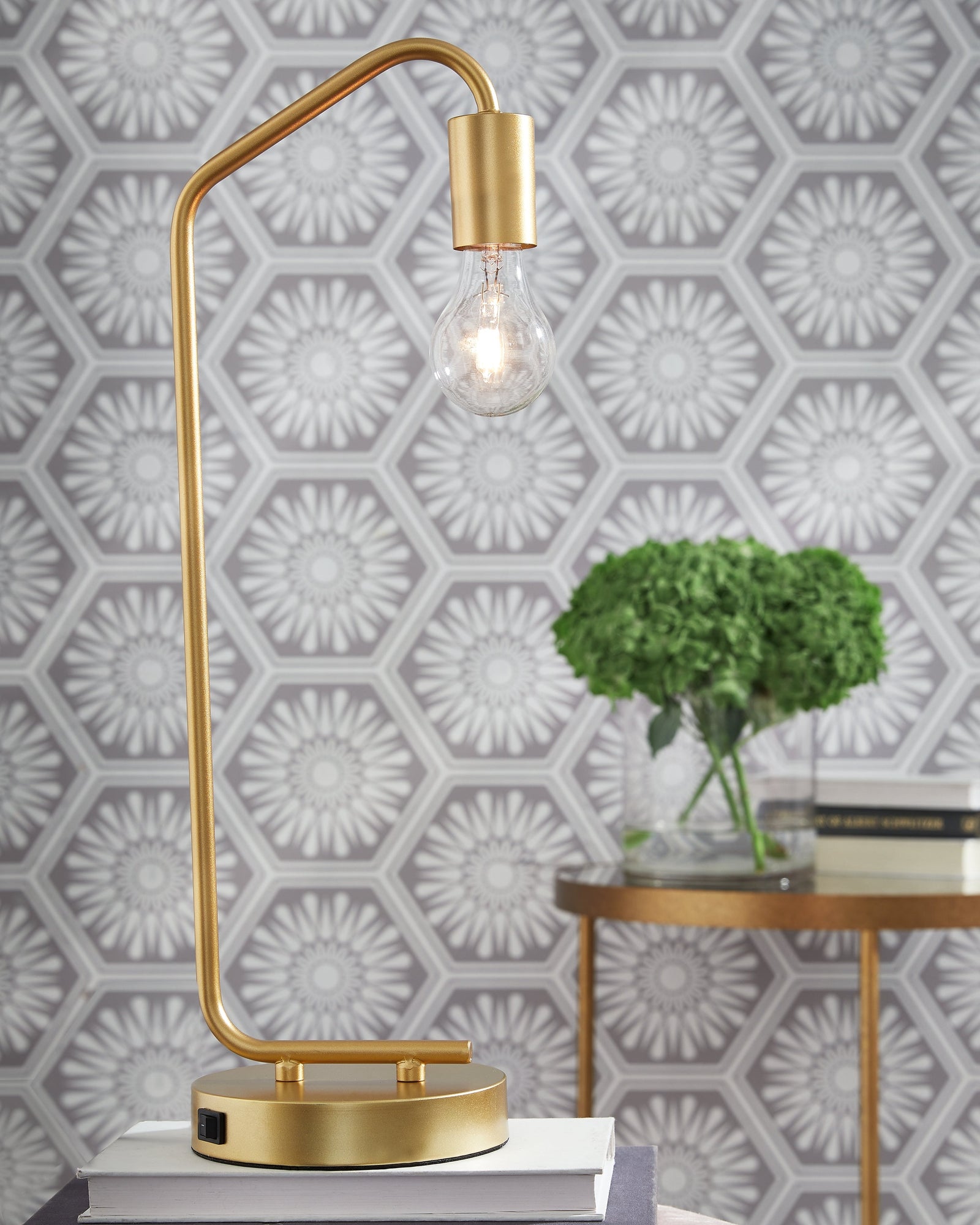 Covybend Gold Desk Lamp