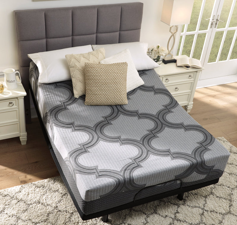 12 Inch Ashley Hybrid Gray King Mattress