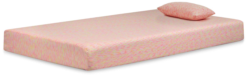 Ikidz Pink Twin Mattress And Pillow