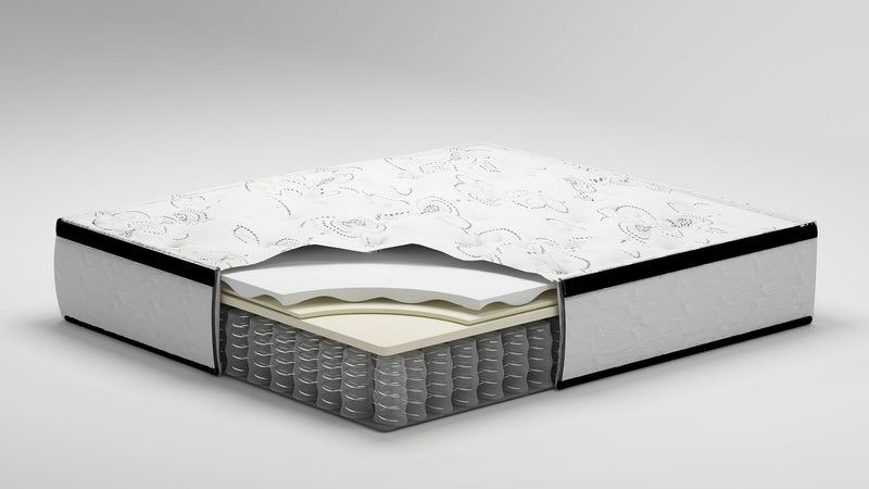 Chime 12 Inch Hybrid White King Mattress In A Box