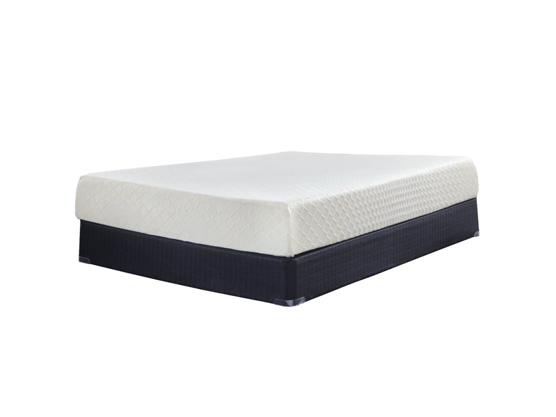 10 Inch Chime Memory Foam White Twin Mattress In A Box