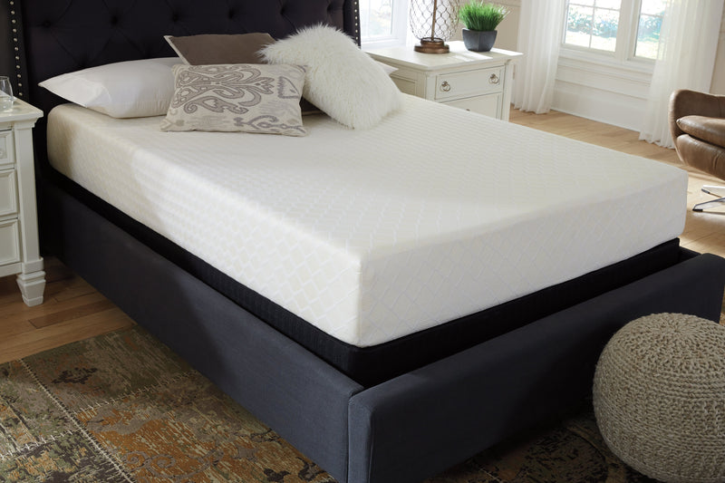 10 Inch Chime Memory Foam White Full Mattress In A Box