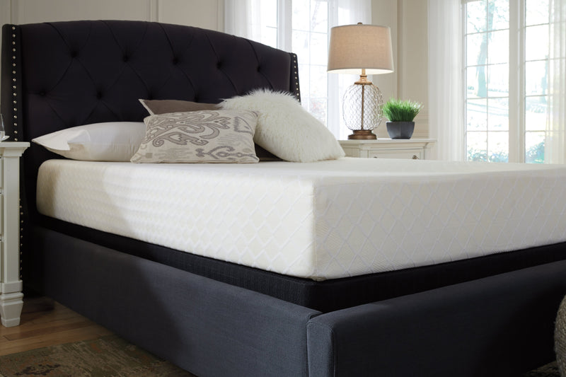 10 Inch Chime Memory Foam White Full Mattress In A Box