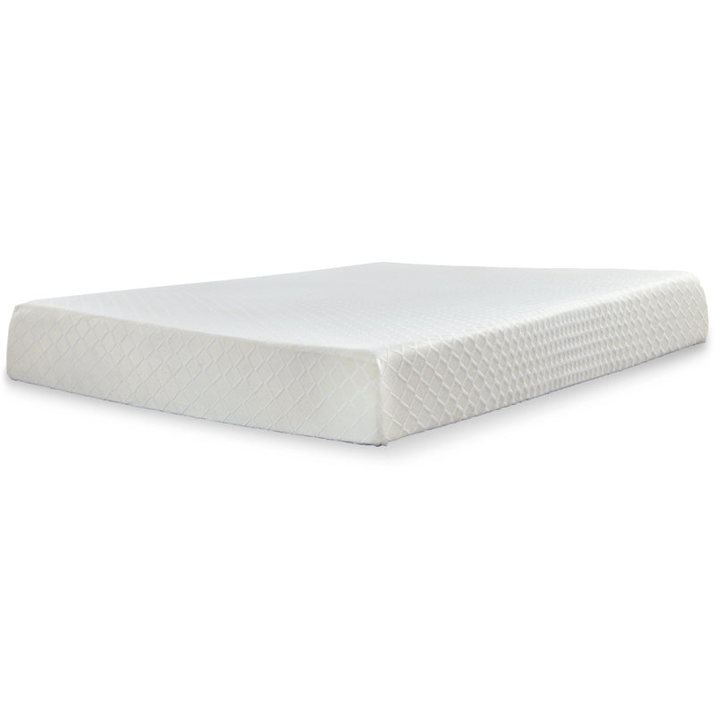 10 Inch Chime Memory Foam White Twin Mattress In A Box