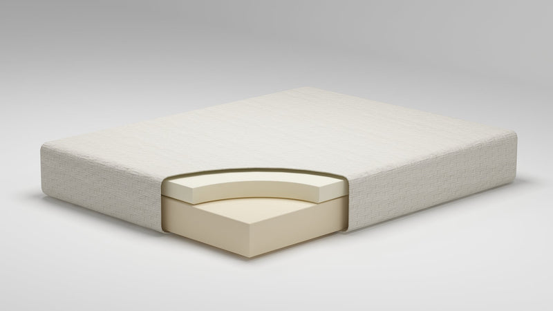 Chime 8 Inch Memory Foam White Full Mattress In A Box