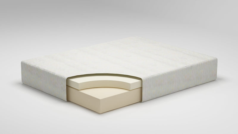 Chime 12 Inch Memory Foam White Queen Mattress In A Box