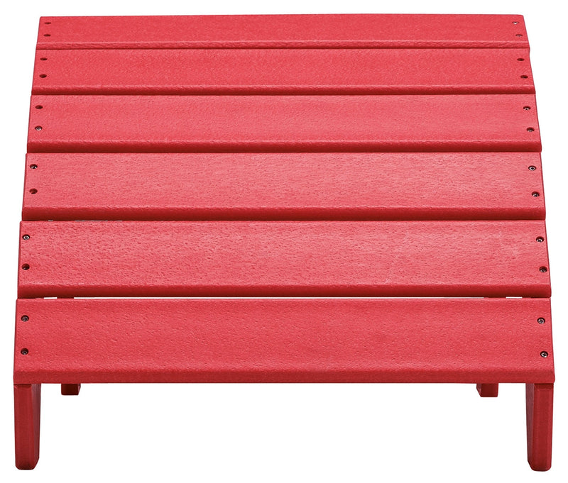 Sundown Treasure Red Ottoman