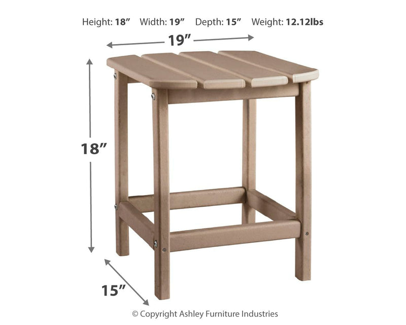 Sundown Treasure Driftwood End Table