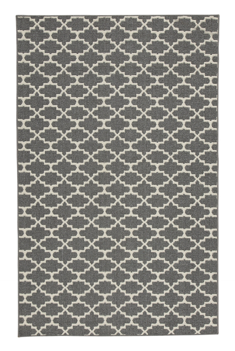 Nathanael Gray Cream 8' X 10' Rug