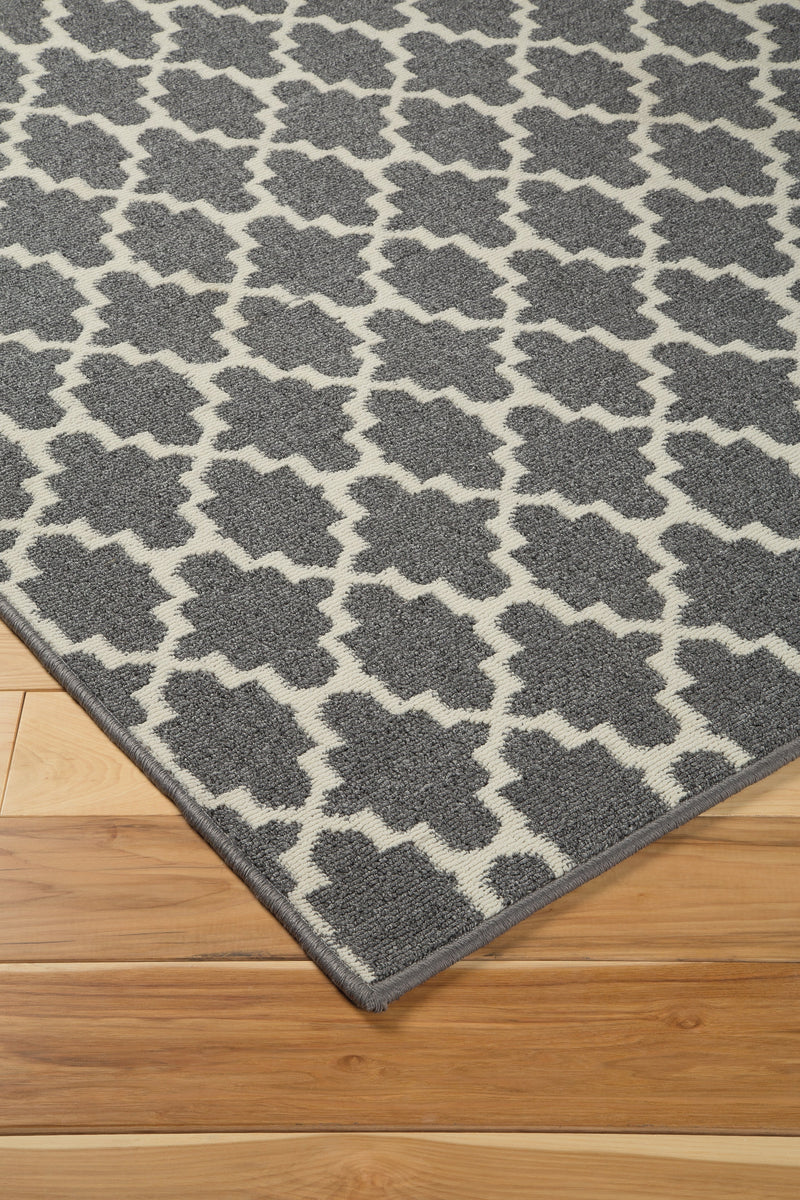 Nathanael Gray Cream 8' X 10' Rug