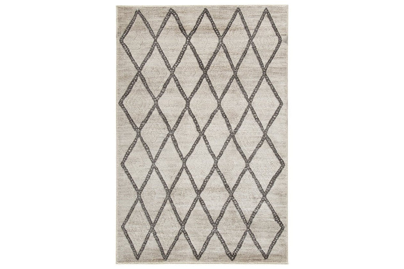 Jarmo Cream Gray 5' X 7' Rug