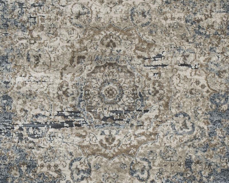 South Blue Beige 8' X 10' Rug