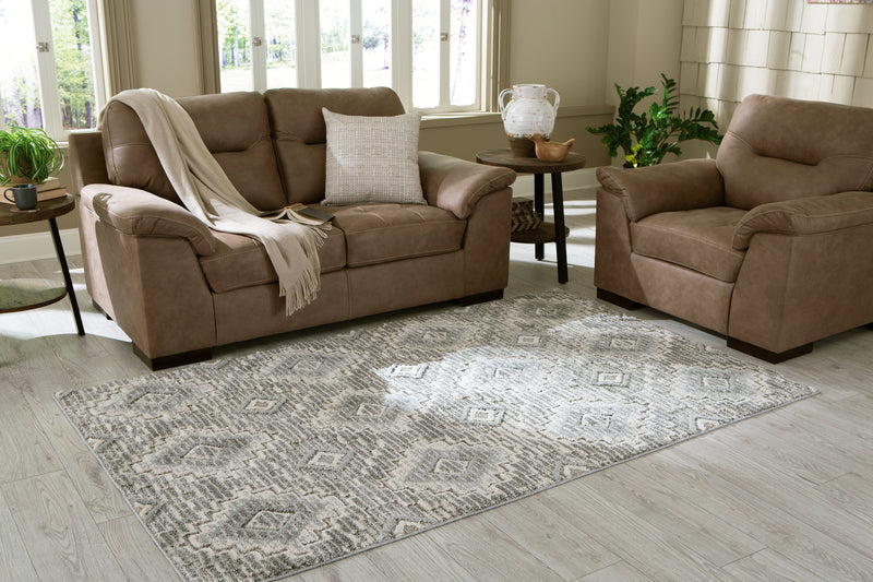 Monwick Cream Gray 5'3" X 7'3" Rug