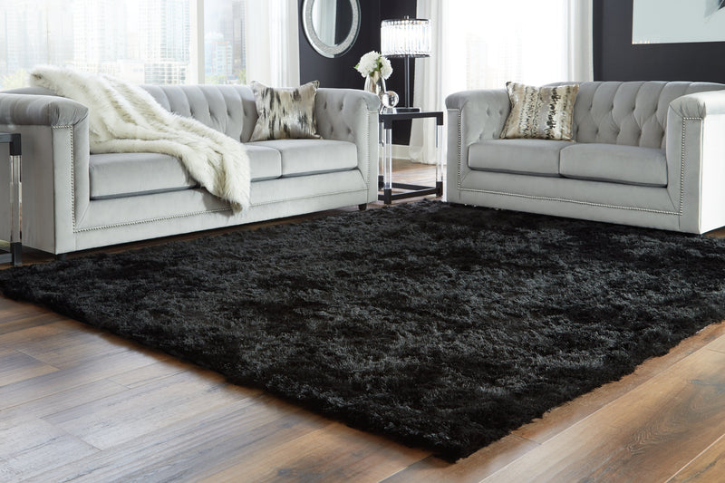 Mattford Black 5' X 7' Rug