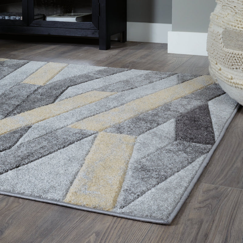 Wittson Beige Gray 5' X 7' Rug