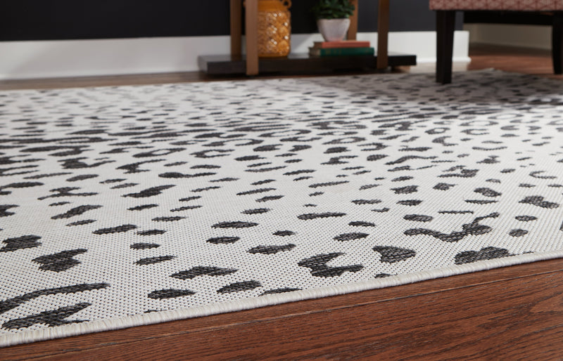 Samya Black White Gray 7'10" X 10'2" Rug