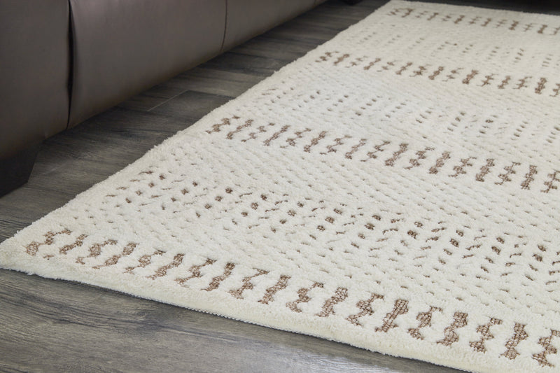 Vallcherr Cream Brown 7'8" X 10' Rug