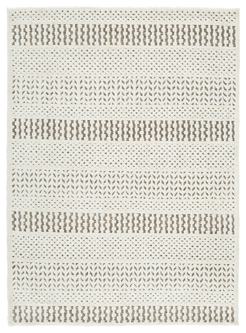 Vallcherr Cream Brown 7'8" X 10' Rug