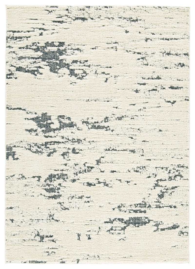 Addylin Cream Charcoal 7'10" X 9'10" Rug