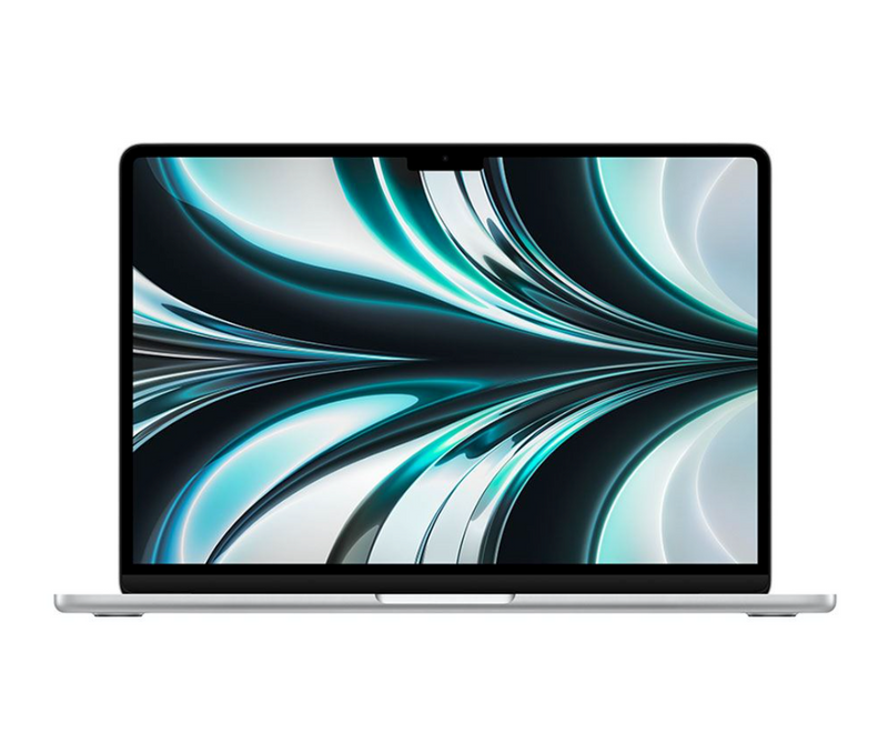 Apple MacBook Air MLXY3LL/A (mid 2022) 13.6" Laptop Computer - Silver Apple M2 8-Core CPU; 8GB Unified Memory; 256GB Solid State Drive; 8-Core GPU/16-Core Neural Engine