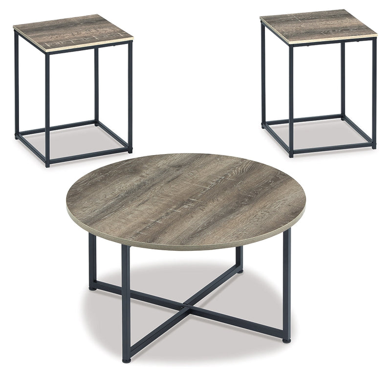 Wadeworth Two-Tone Table (Set of 3)