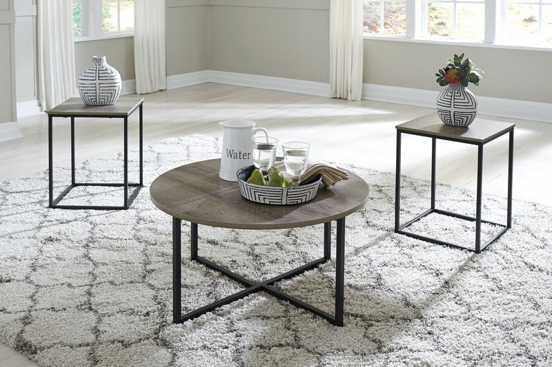 Wadeworth Two-Tone Table (Set of 3)