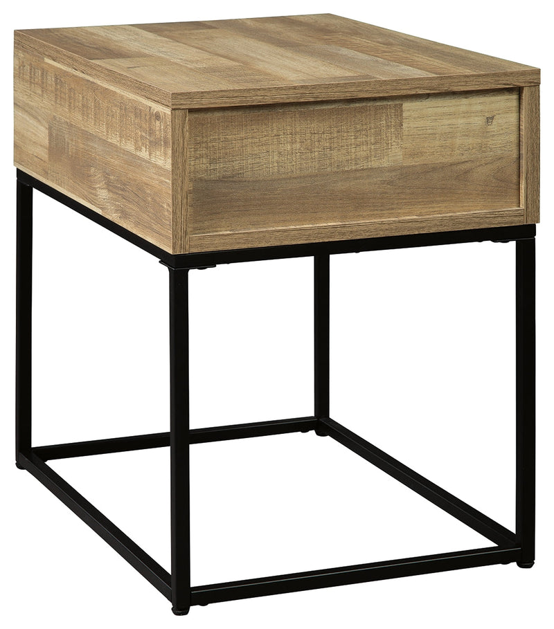 Gerdanet Natural End Table