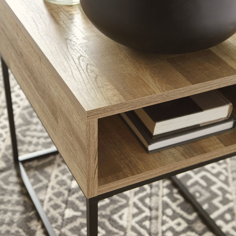 Gerdanet Natural End Table