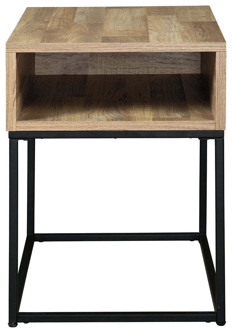 Gerdanet Natural End Table