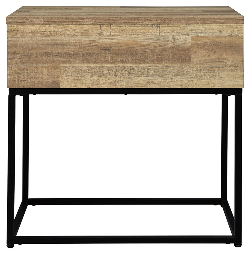 Gerdanet Natural End Table