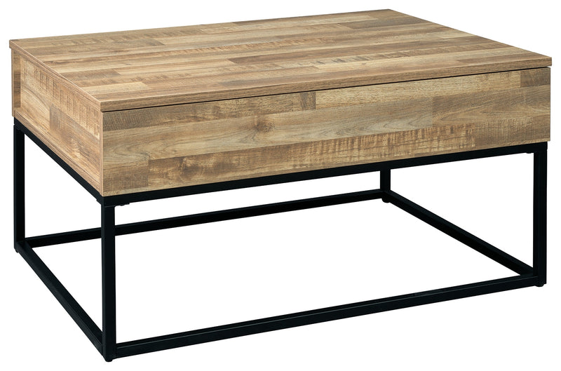 Gerdanet Natural Lift-top Coffee Table