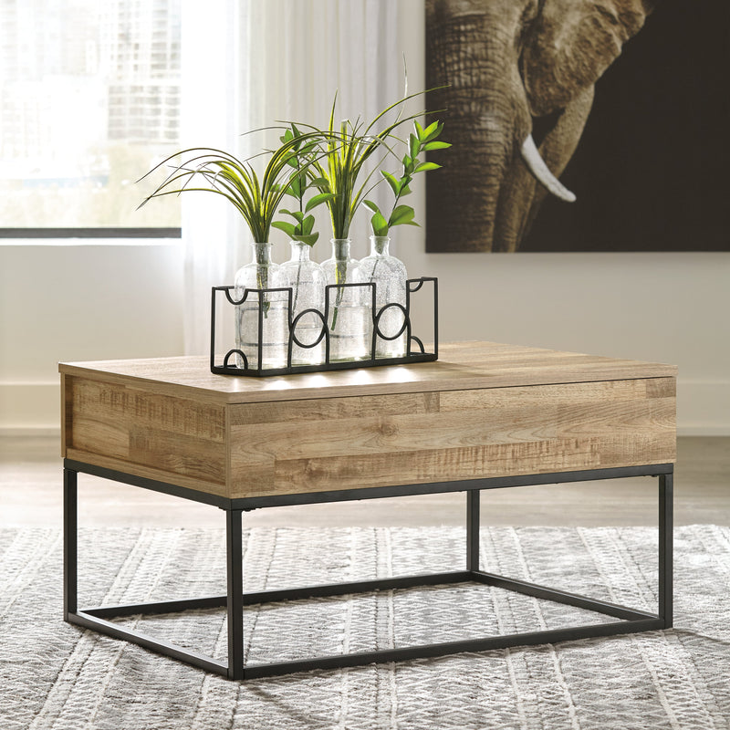 Gerdanet Natural Lift-top Coffee Table