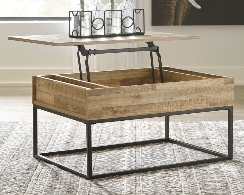 Gerdanet Natural Lift-top Coffee Table