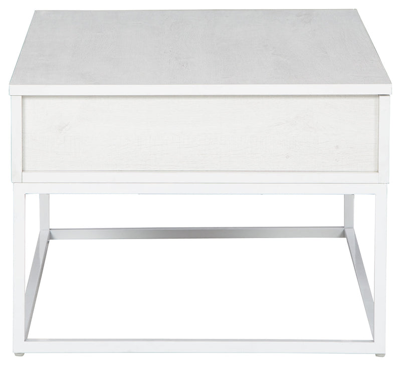 Deznee White Lift Top Coffee Table