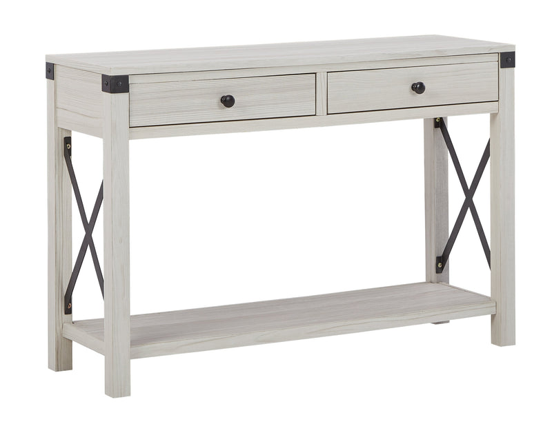 Bayflynn Whitewash Sofa Console Table