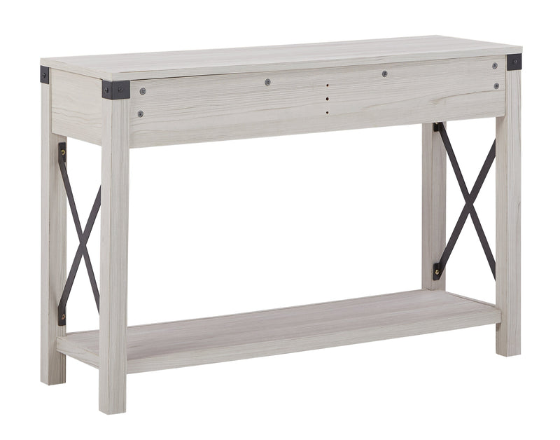 Bayflynn Whitewash Sofa Console Table